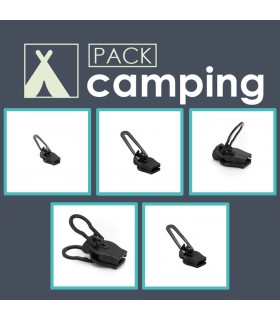 Zipper Slider Repair Pack for Camping Equipment